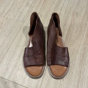 Free people mint blanc sandals